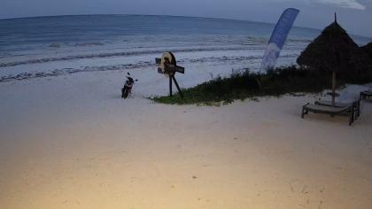 Bwejuu, Zanzibar, Tanzania - Widok na plażę z hote