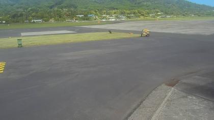 Avarua, Rarotonga, Wyspy Cooka - Widok na lotnisko