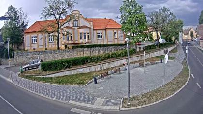Řeporyje, Praga, Czechy - Widok na centrum miasta