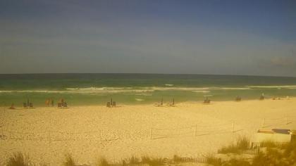 USA - Floryda, Destin, Widok na plażę przed aparta