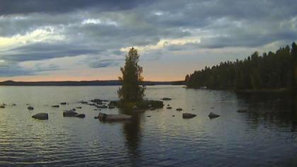 Dalvik, Dalarna, Szwecja - Widok na jezioro - Runn