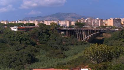 Palermo, Sycylia, Włochy - Widok na most - Ponte C