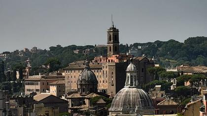 Rzym, Lacjum, Włochy - Widok z hotelu - Monti Pala