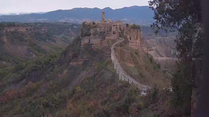 Civita-di-Bagnoregio obraz z kamery na żywo
