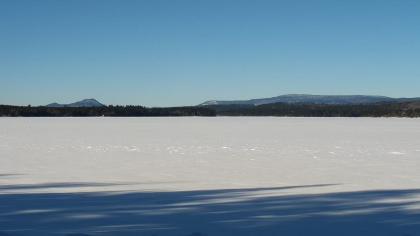 Hrabstwo Piscataquis, Maine, USA - Widok na jezior
