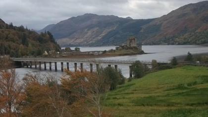 Dornie, Highland, Szkocja - Widok na jezioro - Loc