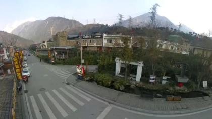 Yingxiu, Hrabstwo Wenchuan, Syczuan, Chiny - Widok