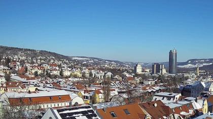 Jena, Turyngia, Niemcy - Widok na miasto z siedzib