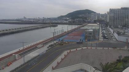 Czedżu, Korea Południowa - Widok na tereny portowe