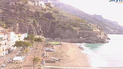 Amalfi - Minori - Plaża - Włochy