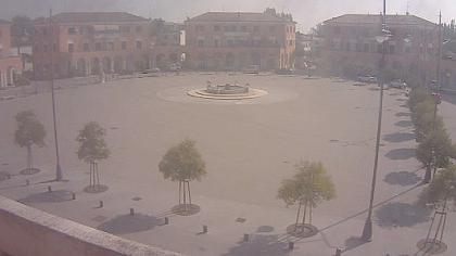 Tresigallo - Piazza Repubblica - Włochy