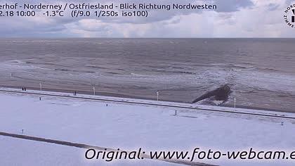 Norderney obraz z kamery na żywo