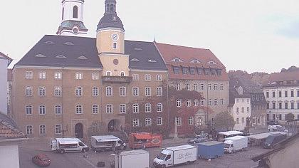 Roßwein - Marktplatz - Niemcy