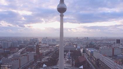 Berlin - Wieża telewizyjna, Czerwony Ratusz - Niem