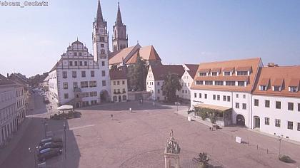 Oschatz - Marktplatz - Niemcy