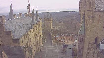 Zamek-Hohenzollern obraz z kamery na żywo