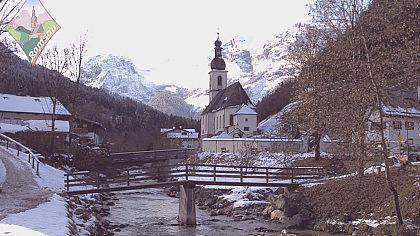 Ramsau-bei-Berchtesgaden obraz z kamery na żywo