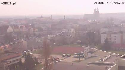 Rondo Lecha Wałęsy, Panorama miasta - Gniezno