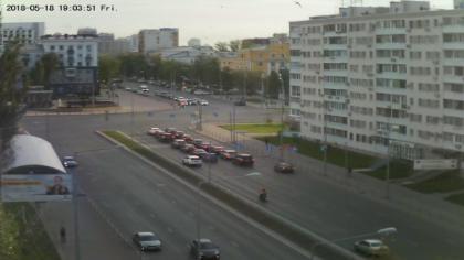 Samara - Widok na skrzyżowanie ulic Novo-Sadovaya 
