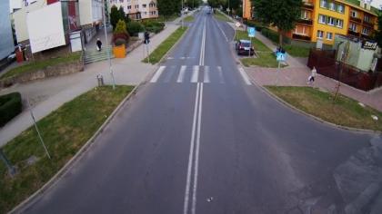 Lubin - skrzyżowanie ulic Tadeusza Kościuszk i uli