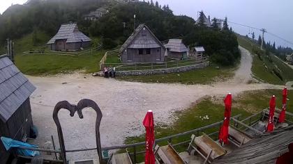 Słowenia - Velika Planina, Osada pasterska