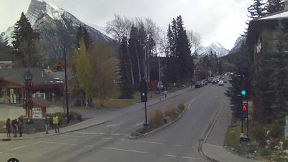 Kanada - Alberta, Banff, Skrzyżowanie Lynx Street 