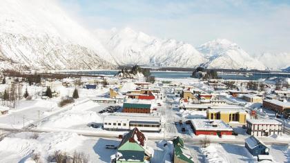 USA - Alaska, Valdez, Panorama