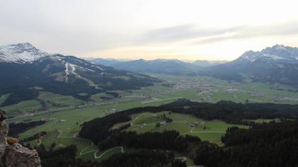 Austria - Tyrol, Widok na St. Johann in Tirol, Alp
