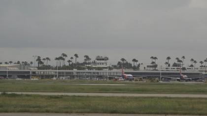 USA - Kalifornia, Long Beach, Widok na lotnisko - 
