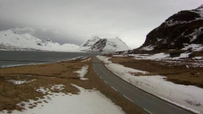 Arnoy, Troms og Finnmark, Norwegia - Widok na drog