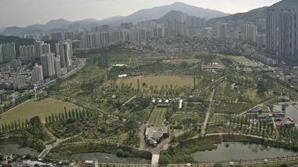 Korea Południowa - Pusan, Widok na park - Busan Ci