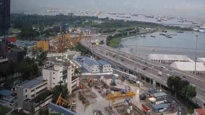 Singapur - Widok z biura - Waypoint Port Services 