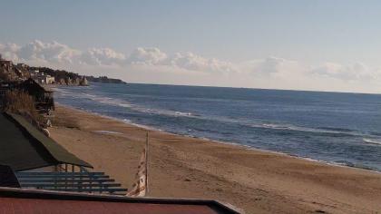 Anzio, Lacjum, Włochy - Widok na plażę przed - Tor