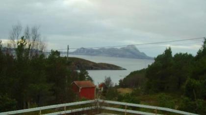 Norwegia - Nordland, Rødøy, Vågaholmen, Panorama