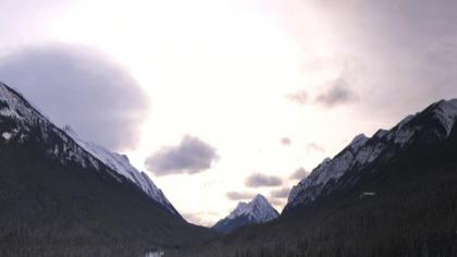 Kanada - Alberta, Banff, Widok z hotelu - Fairmont