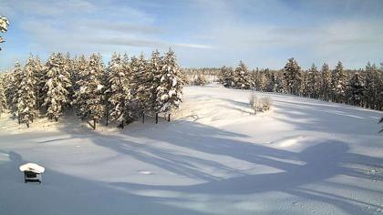 Szwecja - Dalarna, Idre, Widok na pole golfowe nal