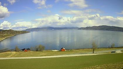 Lensvik, Orkland, Trøndelag, Norwegia - Widok z pe