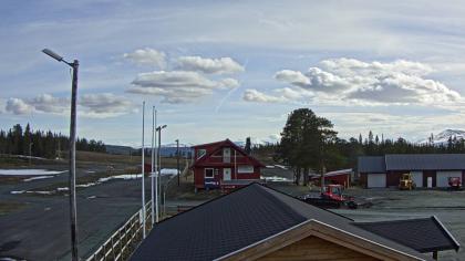 Meråker, Trøndelag, Norwegia - Widok na ośrodek na