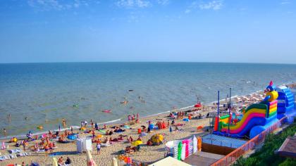Urzuf, Obwód doniecki, Ukraina - Widok na plażę w 