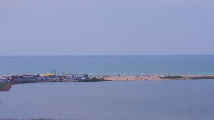 Prymorśk, Obwód zaporoski, Ukraina - Widok na plaż