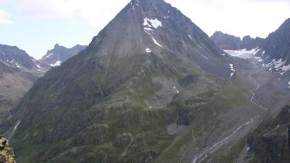 Tyrol, Austria - Widok z podnóża Wannenkogel w kie