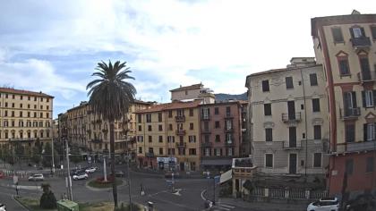 La Spezia, Liguria, Włochy - Widok z hotelu - Vene