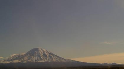 Kozyrevsk, Kraj Kamczacki, Rosja - Widok na wulkan