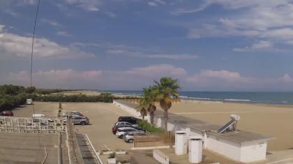 Barletta, Apulia, Włochy - Widok na plażę
