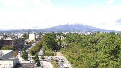 Hirosaki, Prefektura Aomori, Japonia - Panorama