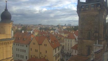 Malá Strana, Praga, Czechy - Widok z hotelu - Bish