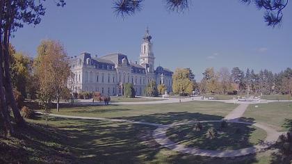 Keszthely, Komitat Zala, Węgry - Widok na Pałac Fe