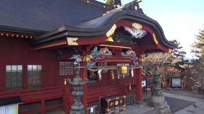 Ōme, Tokio, Japonia - Widok na świątynię - Musashi