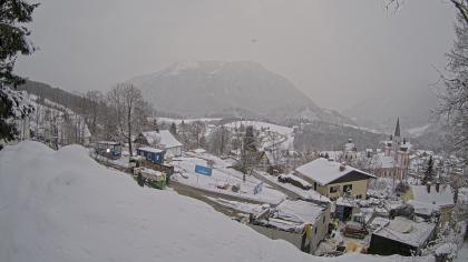 Mariazell, Styria, Austria - Widok z hotelu - Mont