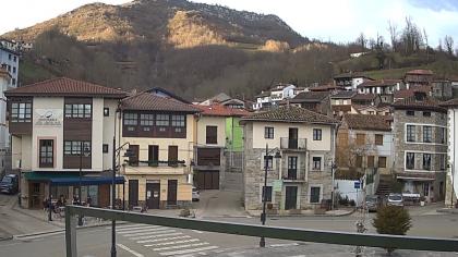 Campo de Caso, Asturia, Hiszpania - Widok z ratusz